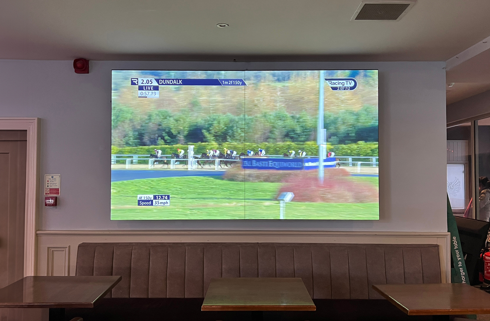 Video wall display